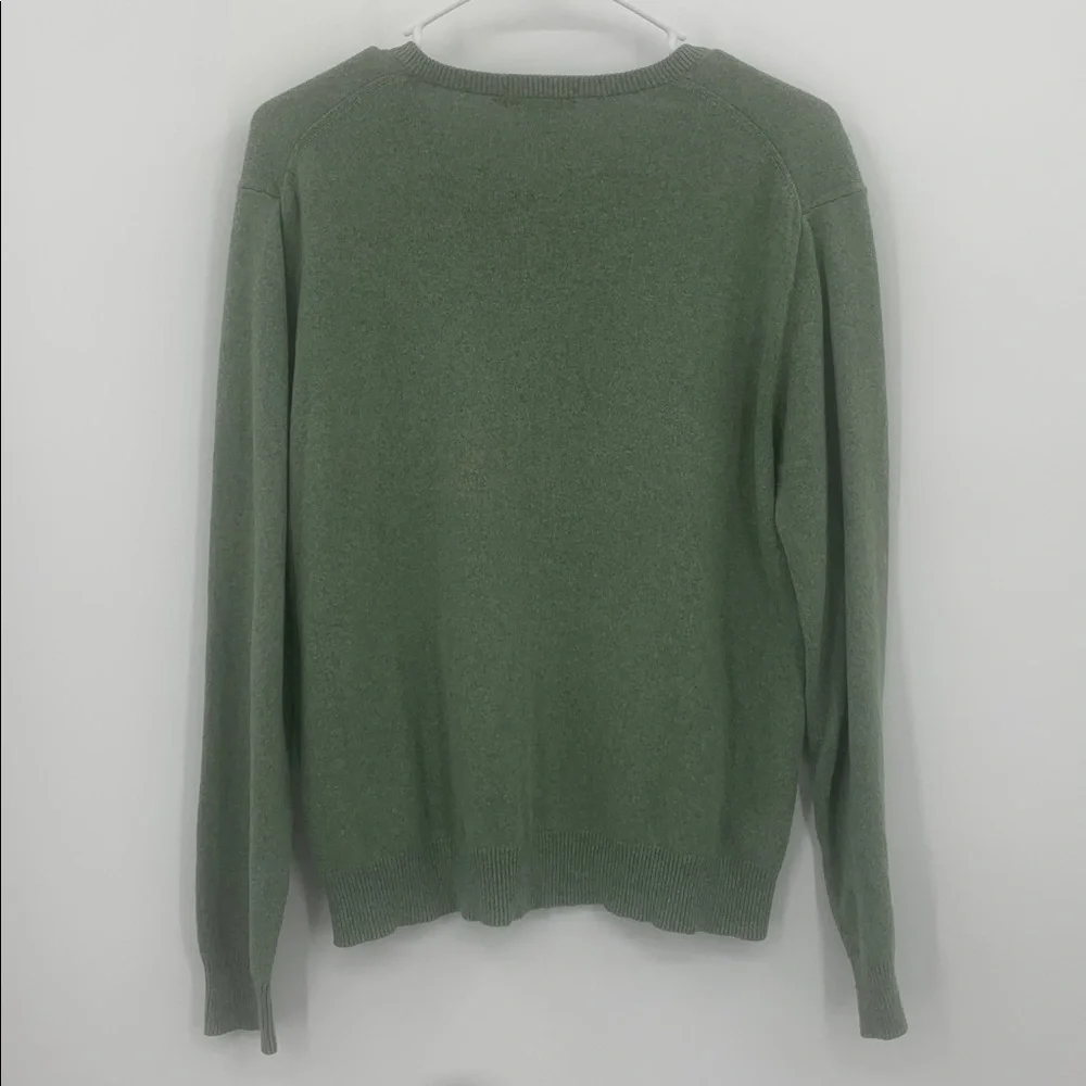 J.Crew Cotton/Cashmere Blend V-Neck Sweater Men’s Size Medium